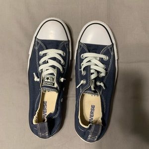 CONVERSE - Navy Slipon Shoes - 8